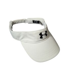 🌼3 for $15🦋 UNDER‎ ARMOUR Sun Visor White Velcro Large  Adjustable